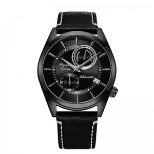 Alexandre Christie AC 3041 Full Black MALIPBA Automatic Special Edition Free Strap